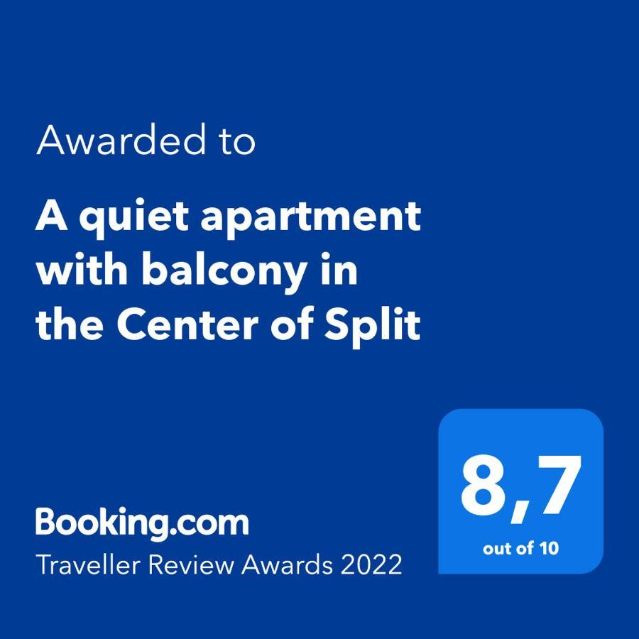 A Quiet Apartment With Balcony In Split Kültér fotó